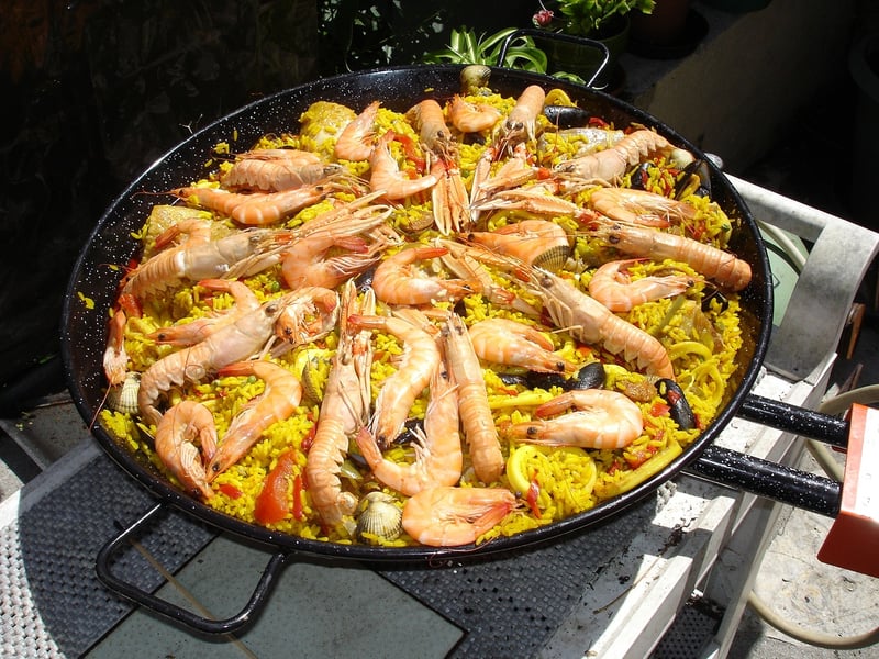 Mediterranean Fusion Paella